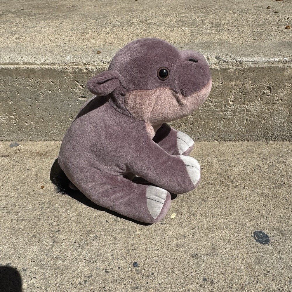 Rare WILD REPUBLIC‎ Baby Hippo Plush Toy 9"